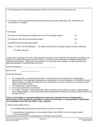 Form EQP4483 Request for Mixing Zone-Based Gsi Criteria - Michigan, Page 2