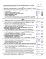Form EQP5176 Tsdf Generator Appendix Inspection Form - Michigan, Page 2
