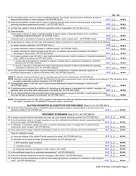 Form EQP5176 Tsdf Generator Appendix Inspection Form - Michigan, Page 3