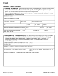 Form EQP3462 Voluntary Disclosure - Michigan, Page 2