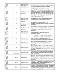 Parts 323 and 353 Application Administrative Completeness Review Checklist - Michigan, Page 2
