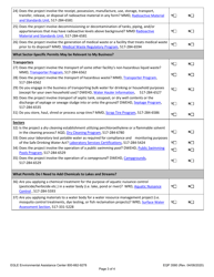 Form EQP3580 Egle Permit Information Checklist - Michigan, Page 3