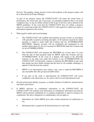 Vendor Contract for Indefinite Delivery of Services - Michigan, Page 3