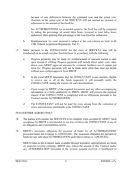 Vendor Contract for Indefinite Delivery of Services - Michigan, Page 8