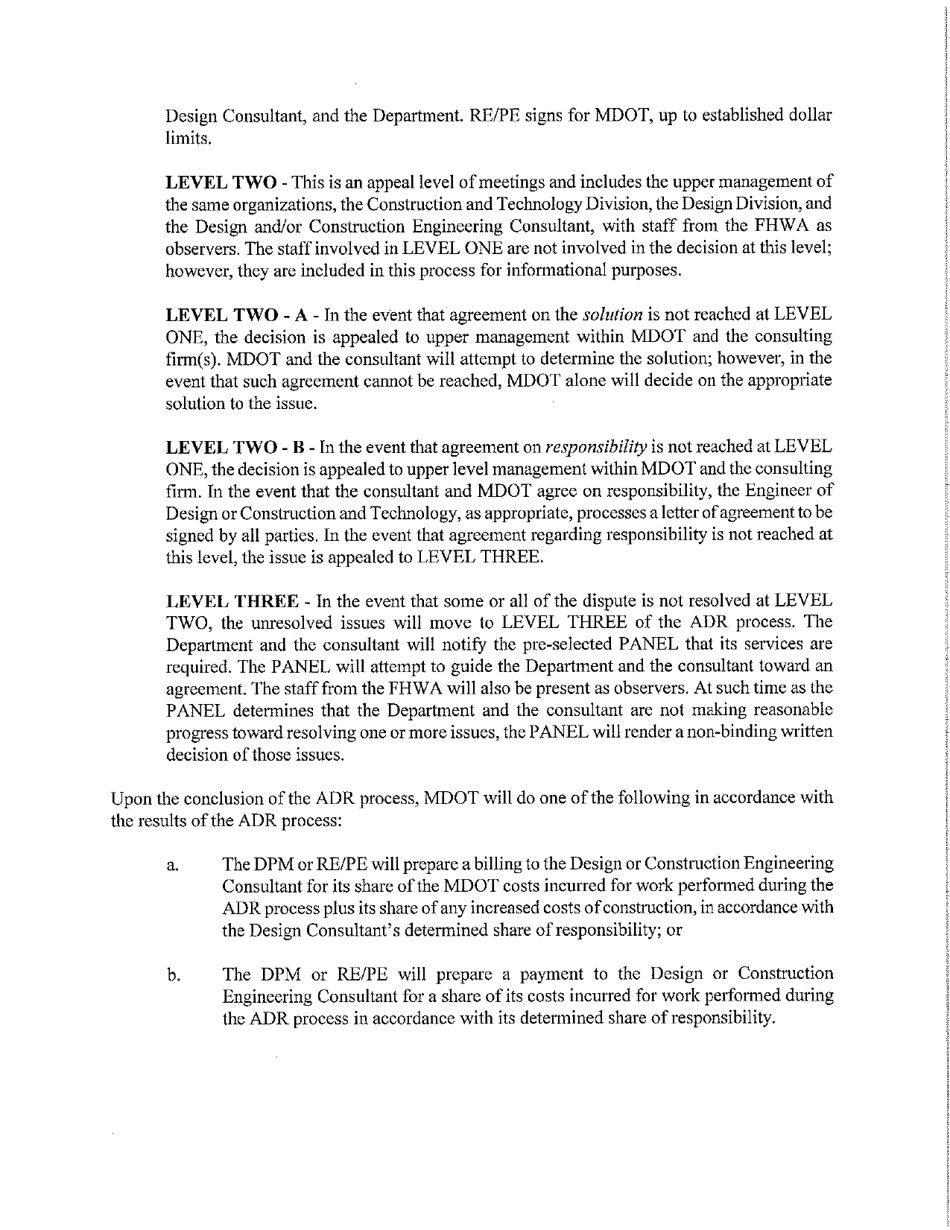 Vendor Contract for Indefinite Delivery of Services - Michigan, Page 30
