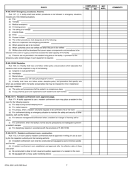 Form OCAL-3091 Court Operated Facility Compliance Record - Michigan, Page 7