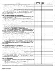 Form OCAL-3091 Court Operated Facility Compliance Record - Michigan, Page 8