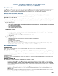 Form ED-01643-15 Application for Funds Support Services for Deaf and Hard-Of-Hearing Adults - Minnesota, Page 3
