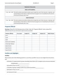 Form ED-00226-27 Community Education Annual Report - Minnesota, Page 3
