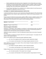 Form ED-02444-05 Online Learning Program Annual Update - Minnesota, Page 3