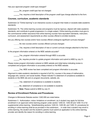 Form ED-02444-05 Online Learning Program Annual Update - Minnesota, Page 4