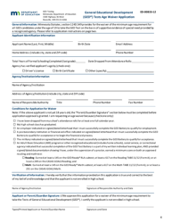 Form ED-00833-12 Age Waiver for General Educational Development (Ged Testing) - Minnesota, Page 4