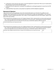 Form DHS-4005-ENG Telephone Equipment Distribution Program Application - Minnesota, Page 2