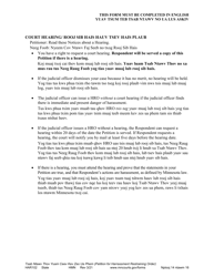 Form HAR102 Petition for Harassment Restraining Order - Minnesota (English/Hmong), Page 14