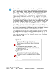 Form HAR101 Instructions - Asking for a Harassment Restraining Order (Hro) - Minnesota (English/Hmong), Page 10