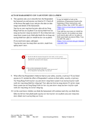 Form HAR101 Instructions - Asking for a Harassment Restraining Order (Hro) - Minnesota (English/Hmong), Page 14
