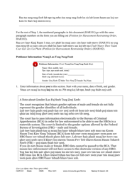 Form HAR101 Instructions - Asking for a Harassment Restraining Order (Hro) - Minnesota (English/Hmong), Page 9