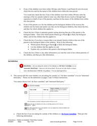 Form CHC601 Instructions - Request to Establish Third Party Custody of a Child - Minnesota, Page 10