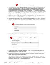 Form CHC601 Instructions - Request to Establish Third Party Custody of a Child - Minnesota, Page 14