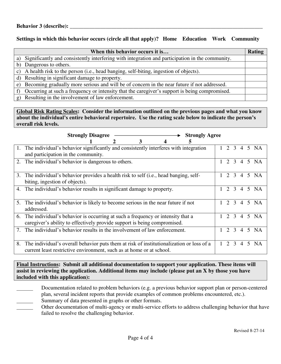 Kancare Service Prior Authorization Form for Pbs Services - Kansas, Page 4