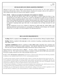 Form LR-3 Reclamation Plan - Kansas, Page 3