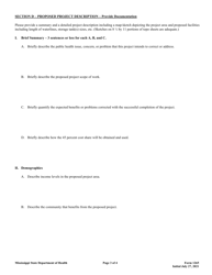 Form 1265 Wiin Grant Application - Mississippi, Page 3