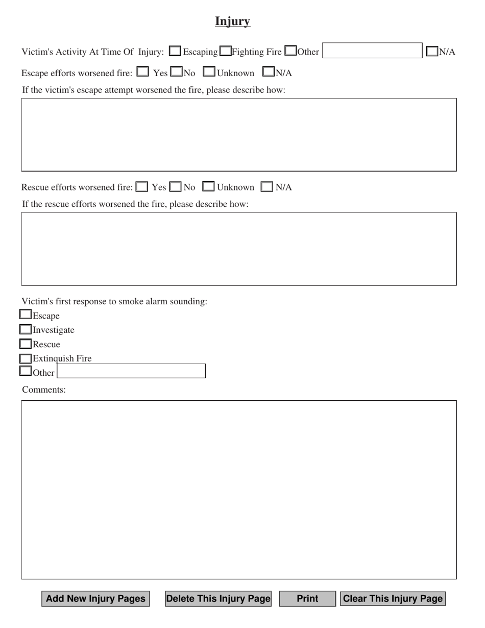 Civilian Fire Casualty Report - Mississippi, Page 5