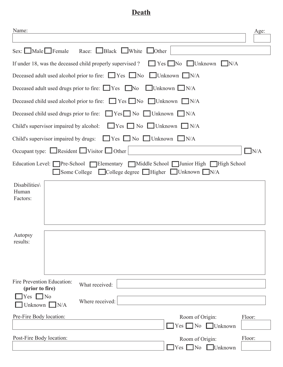 Civilian Fire Casualty Report - Mississippi, Page 6
