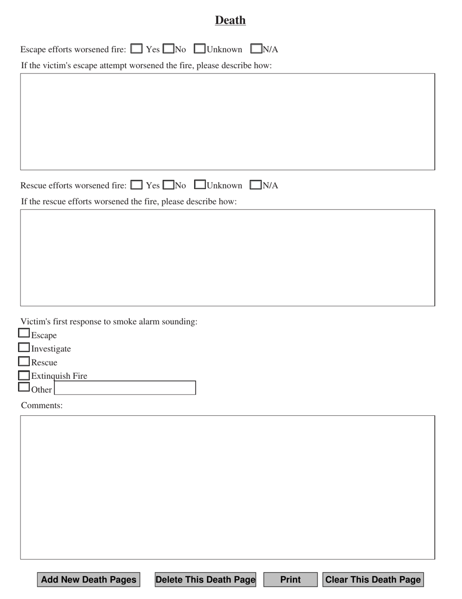 Civilian Fire Casualty Report - Mississippi, Page 7