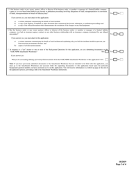 Limited Lines Self-storage Insurance Producer Entity License Application - Mississippi, Page 3