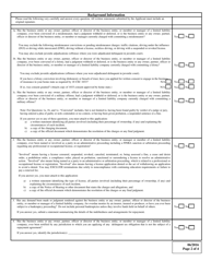 Public Adjuster Entity License Application - Mississippi, Page 2