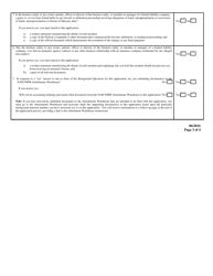 Public Adjuster Entity License Application - Mississippi, Page 3