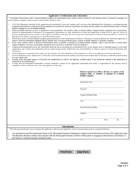Portable Electronics Insurance Producer Entity License Application - Mississippi, Page 4