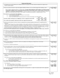 Emergency Public Adjuster License Application - Mississippi, Page 2