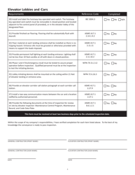 New Construction/Modernization Installation Acceptance Checklist - Mississippi, Page 4