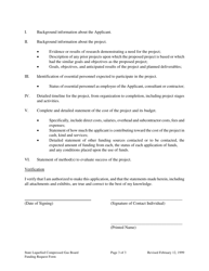 Funding Request Form - Mississippi Propane Education and Research Fund - Mississippi, Page 3