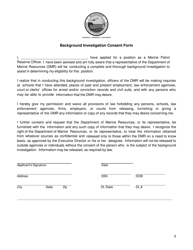 Reserve Officer Application - Mississippi, Page 8