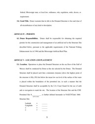 Act of Donation and Title Transfer - Mississippi, Page 5