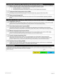 Form MO500-3222 Missouri Model Districts (Mmd) Building Activities Documentation Form to Accompany Mmd Invoice 1 - Missouri, Page 2