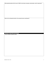Form MO500-3211 Student Level Data Request Application - Missouri, Page 3