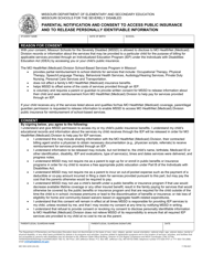 Document preview: Form MO500-3235 Parental Notification and Consent to Access Public Insurance and to Release Personally Identifiable Information - Missouri