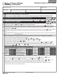Form 14 Physician&#039;s Report of Work Ability - Ohio, Page 3