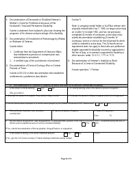 Veterans&#039; Preference Eligibility Form, Page 4