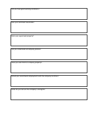 Employee Exit Interview Template - the Employee Management Team, Page 2