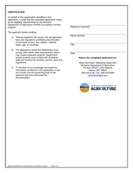 Farm and Ranch Stress Assistance Counseling Session Vouchers Application - Montana, Page 4