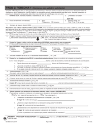 Formulario MO886-4537 Solicitud De Cobertura Medica Y Ayuda Para El Pago De Costos - Missouri (Spanish), Page 3