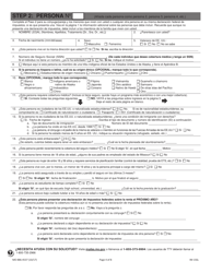 Formulario MO886-4537 Solicitud De Cobertura Medica Y Ayuda Para El Pago De Costos - Missouri (Spanish), Page 5