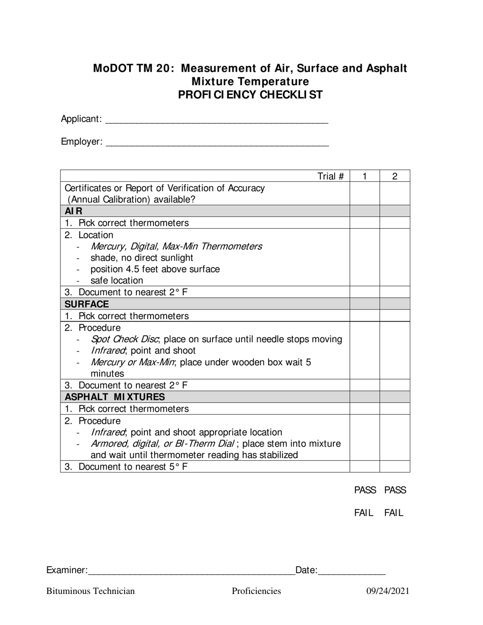 Bituminous Technician Proficiency Pack - Missouri, Page 2