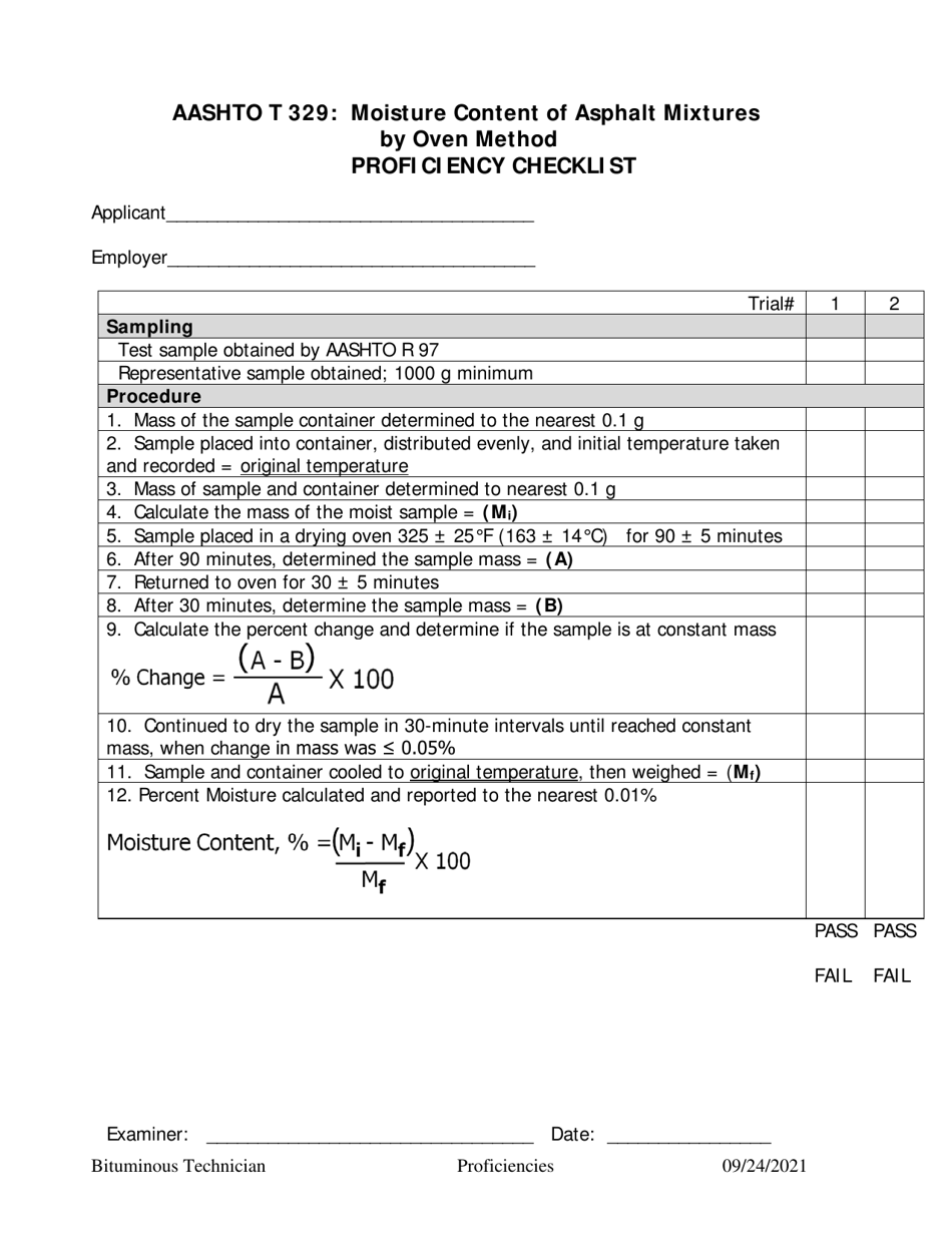 Bituminous Technician Proficiency Pack - Missouri, Page 6