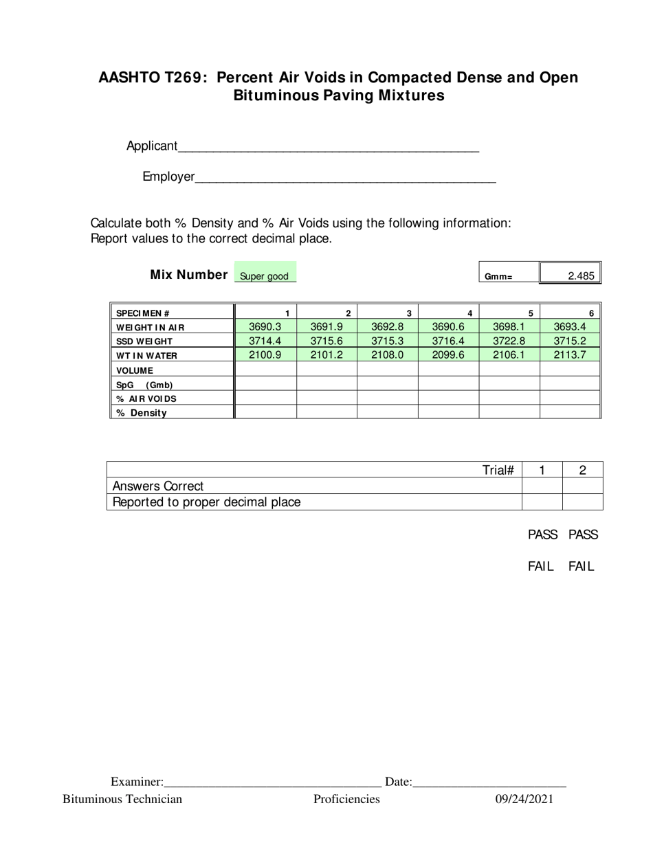 Bituminous Technician Proficiency Pack - Missouri, Page 8